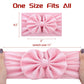 Yanjie Hairband - Velvet Bows For Baby Girls, Soft Handmade Headbands, Ideal Gifts For Toddlers, Girls Infant, Kids, 2 Pack - Re