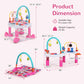 INFANS Baby Bouncer Activity Center, 5 in 1 Toddler Bouncing Activity Saucer Playtime Mat Activity Table with 360Rotating Seat,