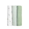 Masilo 100% Organic Cotton Muslin Swaddle Wrap/New Born/Multiuse Lightweight/Multi Pack Gift Set/Soft Breathable Combo Pack/Pack