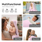 Arnzion Baby Hooded Towels For Babies And Toddlers, Muslin Baby Bath Towel Soft And Absorbency For Baby Girls (Pink 1 Pack)