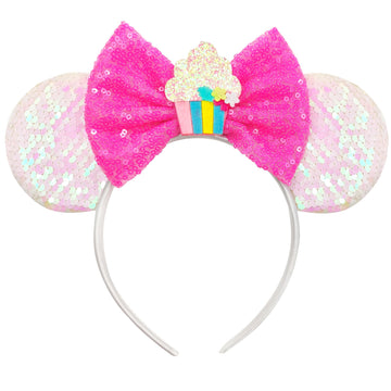Birthday Mouse Ears Headband For Women Birthday Gifts Park Ears Hair Accessories For Girls (Birthday)