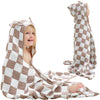 HardNok Ultra-Soft Muslin Toddler Hooded Towel - 55 x 28 Inches, Ideal for Bath & Beach, Suitable for Both Boys & Girls from New