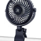 liuliuby Baby Stroller Fan with Clip | Clip On Fan for Baby Car Seat | Portable & Rechargeable with Durable Clamp | Stroller Acc