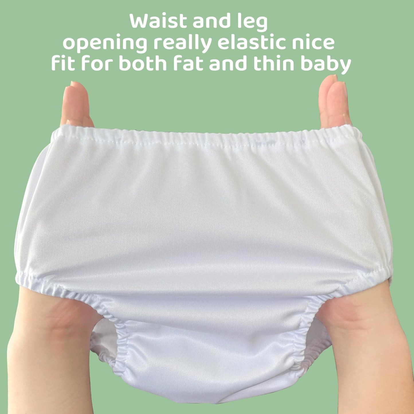 Smulpooti Reusable Rubber Pants For Toddlers Diaper Covers For Girls Premium Rubber Training Pants For Toddlers Plastic Training