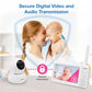 VTech Video Baby Monitor with 5 LCD Screen, Up to 17Hrs Video & 31Hrs Audio Battery Life, Night Vision, 1000ft Range, Pan-Tilt-Z