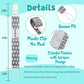 Babygoal Neutral Pacifier Clips, 3 Pack Binky Paci Holder And Leash For Boys And Girls Fits For Most Pacifier, Binkie Styles & B