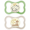 Mam Air Night Pacifiers , Mam Sensitive Skin Pacifier 6+ Months, Glow In The Dark Pacifier, Best Pacifier For Breastfed Babies,