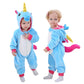 Tonwhar Kids' And Toddlers' Infant Tiger Dinosaur Animal Fancy Dress Costume Outfit Hooded Romper Jumpsuit