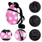 Czsyzczs Toddlers Leash + Anti Lost Wrist Link Child Kids Safety Harness Kids Walking Wristband Assistant Strap Belt (Pink)