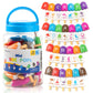 Odoorgames 52 Pcs ABC Alphabet Popsicles - Alphabet Learning Toys, Preschool Educational Toys for Classroom - Fun and Engaging A