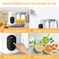 Bear 2024 Baby Food Maker | One Step Baby Food Processor Steamer Puree Blender | Auto Cooking & Grinding | Baby Food Puree Maker