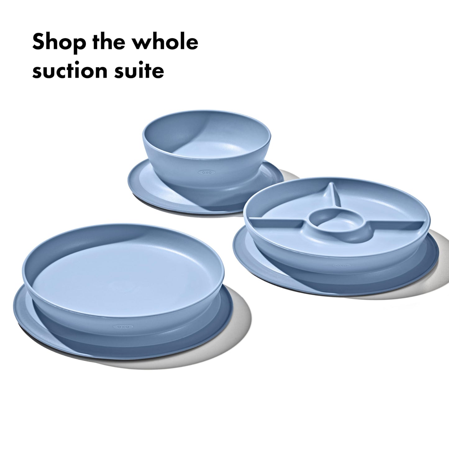 Oxo Tot Stick And Stay Suction Plate - Dusk