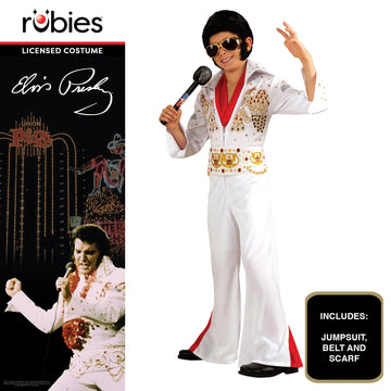 Rubie'S Deluxe Elvis Child Costume, Large Size, One Color