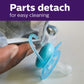 Philips Avent Ultra Soft Snuggle Pacifier Holder With Detachable Pacifier, 0-6M, Elephant, Scf348/03