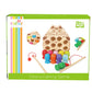 kidus Montessori Magnetic Wooden Fishing Game for Toddlers 1-3 Years Old,Fine Motor Skills Early Learning Eyes Hands Cooperation