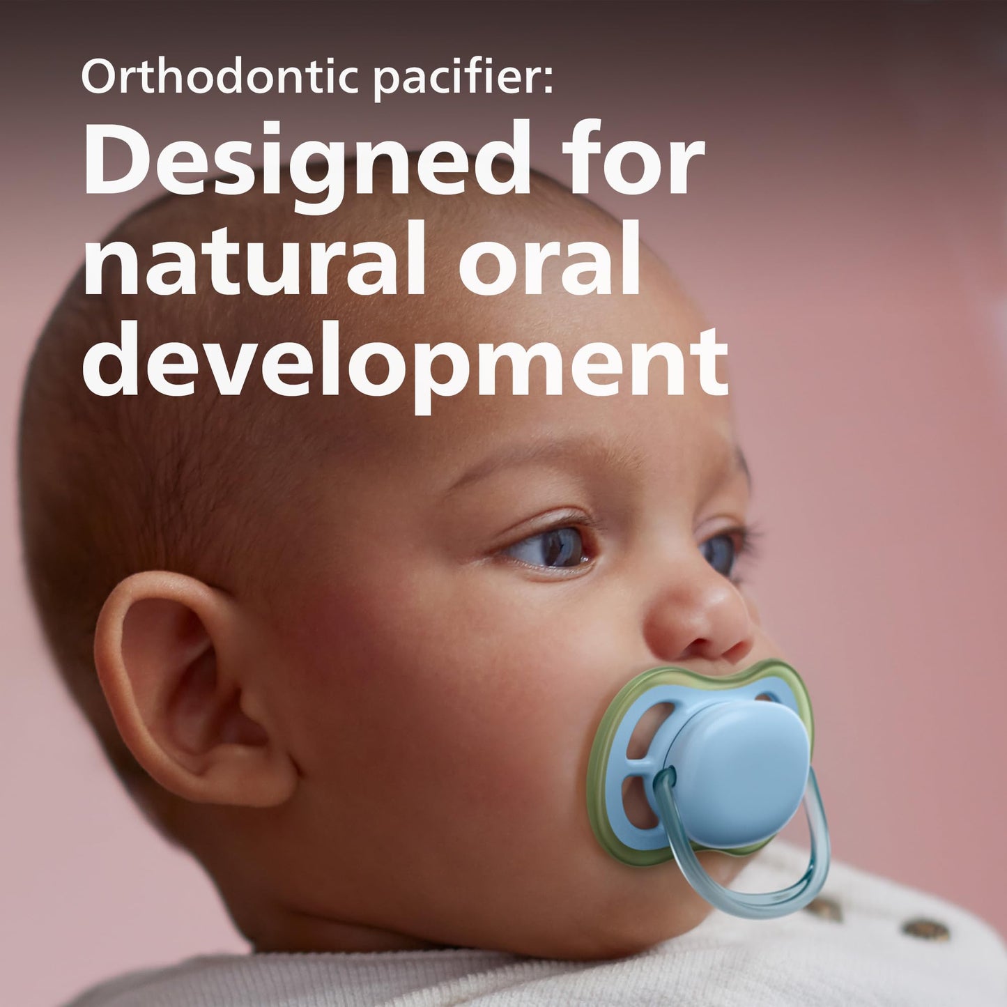Philips Avent Ultra Air Pacifier - 4 X Light, Breathable Baby Pacifiers For Babies Aged 6-18 Months, Bpa Free With Sterilizer Ca