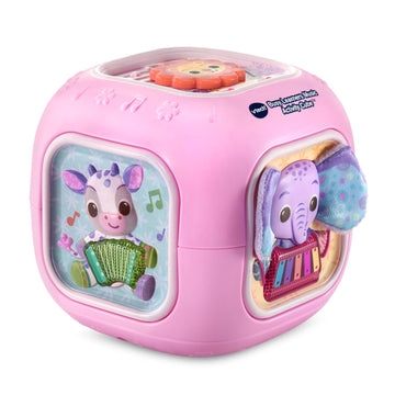 VTech Baby Busy Learners Music Activity Cube, Pink
