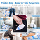 41 Pack Toilet Seat Covers Disposable, Extra Large Disposable Toilet Seat Covers For Adults, Individually Wrapped Potty Training