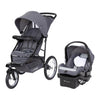 Baby Trend Journey Jogger Travel System with EZ-Lift Infant Car Seat, Stellar Black