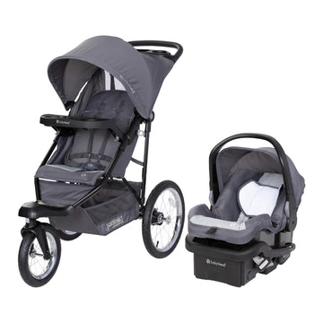 Baby Trend Journey Jogger Travel System with EZ-Lift Infant Car Seat, Stellar Black