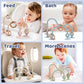 Baby High Chair Suction Toys Teething Chew - Baby Teething Toys Silicone Teethers, Table Toys, Food Grade Silicon for 6 12 18 Mo