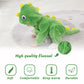 Tonwhar Infant And Toddler Halloween Cosplay Costume Kids' Animal Outfit Snowsuit(4-5T,Light Green Dinosaur)