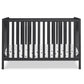 Delta Children Heartland 4-In-1 Convertible Crib, Black