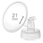 Maymom Pump Part Compatible With Spectra S1,S2 Spectra 9 Plus Breastpump; Incl Wide Mouth Flange (One Flange-21Mm Flange) Not Or