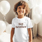 Sanixjoo Big Brother Shirt For Toddler Baby Boy Promoted To Big Brother Announcement T-Shirt Kids Summer Short Sleeve Tees(White