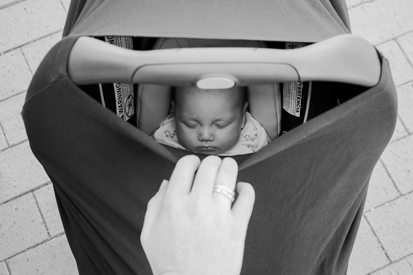 Mothera Baby Car Seat Cover Multi-Use Nursing Covers For Breastfeeding Baby Must Haves For First Time Mom Infant Stroller Cover