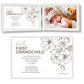First Grandchild Gift For New Grandparents - Poetry Frame (White)