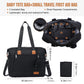 Lovevook Baby Diaper Bag, Multifunction Baby Bags With Changing Pad & Insulated Pockets, Waterproof Design And Stylish, Perfect
