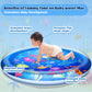Faburo 40''X40'' Tummy Time Water Mat, Xl Water Mat For Babies Inflatable Activity Center For 3 6 9 12 Months Infants Baby Toys