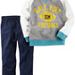 Carter'S Baby Boys 2 Pc Playwear Sets, Heather, 18 Months