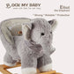 Rock My Baby Rocking Horse Elephant with Chair, Plush Stuffed Rocking Animals, Baby Rocker with Sweet Music, Animal Ride on for