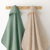 Looxii Baby Bath Towels 2 Pack Muslin Hooded Baby Towels For Newborn And Infants, 100% Cotton, Large 32X32Inch, Soft And Absorbe