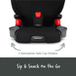 Britax Highpoint Backless Belt-Positioning Booster Seat, SafeWash Black Ombre