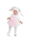 Underwraps Baby'S Rabbit Belly-Babies, White/Pink, Medium