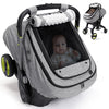 Bioby Waterproof Baby Car Seat Cover, Infant Car Seat Cover For Boy Girl, Roomy Cozy Windproof Sun Protection Baby Carseat Cover