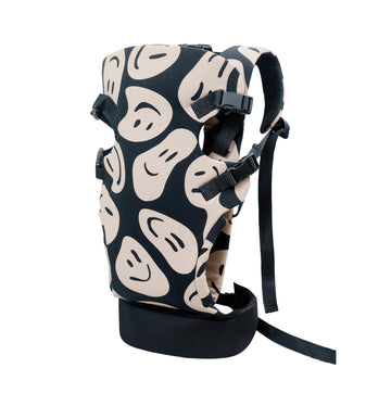 My Giraffe  Skippy  4 In 1 Baby Carrier With Extra Head Support & Waistband  3.5 Kgs To 20 Kgs  4 Carry Postions. (Black Bei