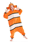 Atoz Onesie For Kids, Animal Pajamas Halloween Cosplay Costume For Girls Boys, Fish 10-11Y