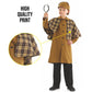 Fun Shack Victorian Detective Costume Kids, Detective Kids Costume, Detective Cape, Kids Detective Costume