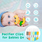 Babygoal Neutral Pacifier Clips, 6 Pack Paci Holder Clips For Boys And Girls Fits For Most Baby Pacifier, Binky Styles,Teethers