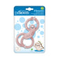 Dr. Browns Flexees Pink Sloth, Soft 100% Silicone Baby Teether, BPA Free, 3m+