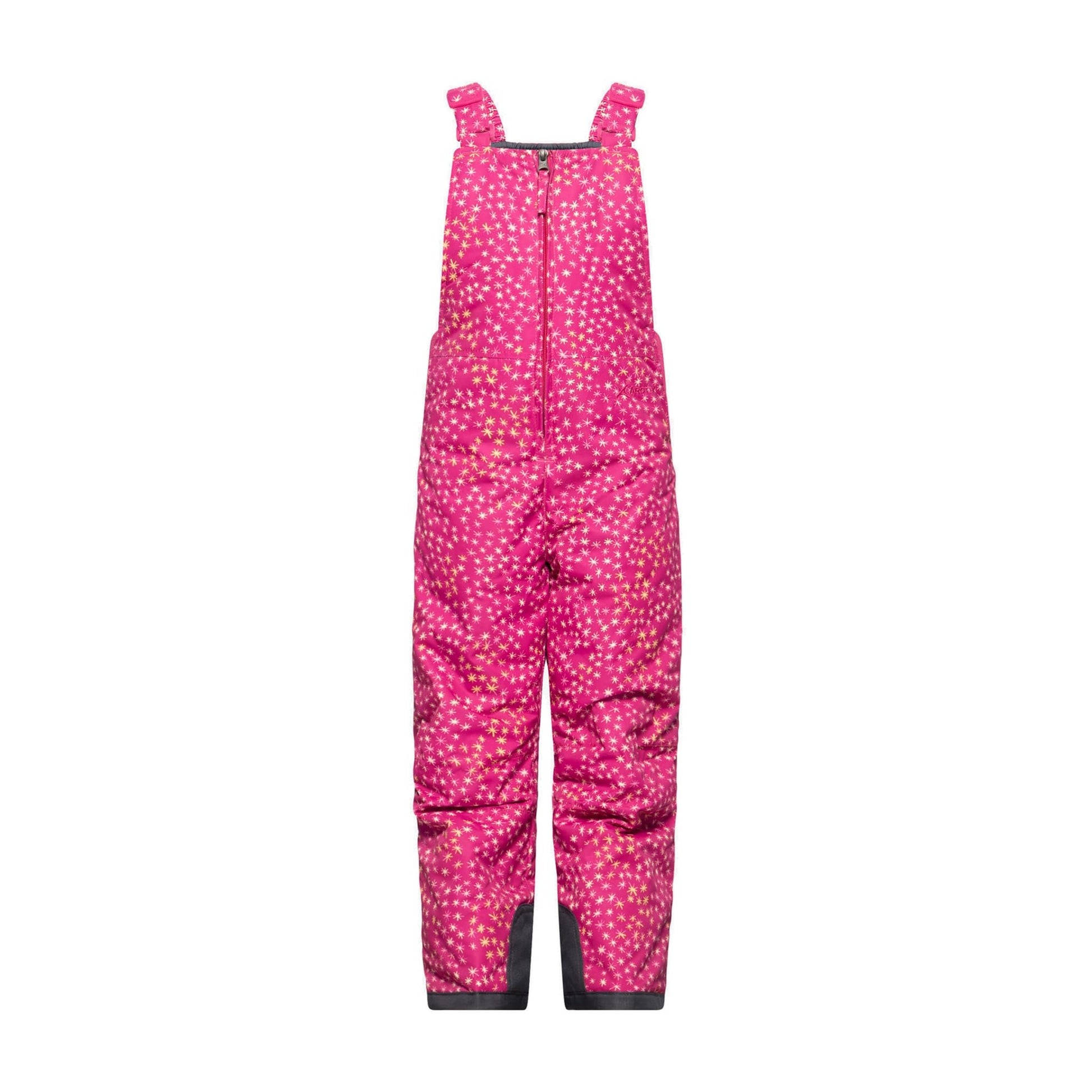 Arctix Infant/Toddler Chest High Snow Bib Overalls, Starflake Fuchsia, 2T