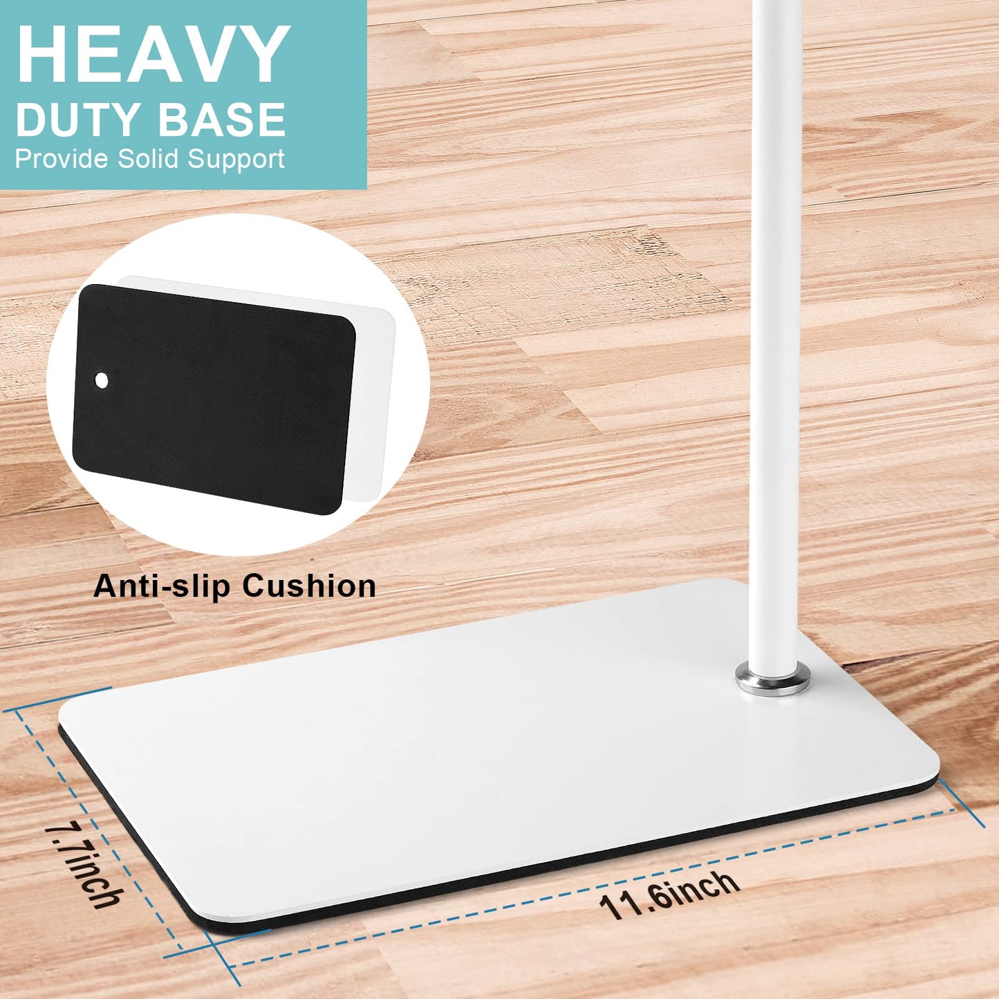 Itodos Baby Monitor Floor Stand Holder Compatible With Babysense Video Baby Monitor V43/ Hds2/ V24R,Keep Baby Away From Touching