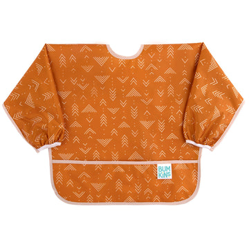 Bumkins Sleeved Bib For Girl Or Boy, Baby And Toddler For 6-24 Mos, Essential Must Have For Eating, Feeding, Baby Led Weaning Su