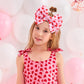 Yanjie Baby Headband Bow Large Hair Bows Red Headband Wide Newborn Bows Pink Heart Handmade Hairbands Hair Accessories Gift Infa