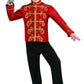 Michael Jackson Child'S Deluxe Military Jacket Costume Accessory, Small, Red