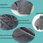 Moon Kitty Baby Hats For Boys And Girls - Upgrade Soft Pompom Fleece Lining Boys Winter Earflap Hat Gray